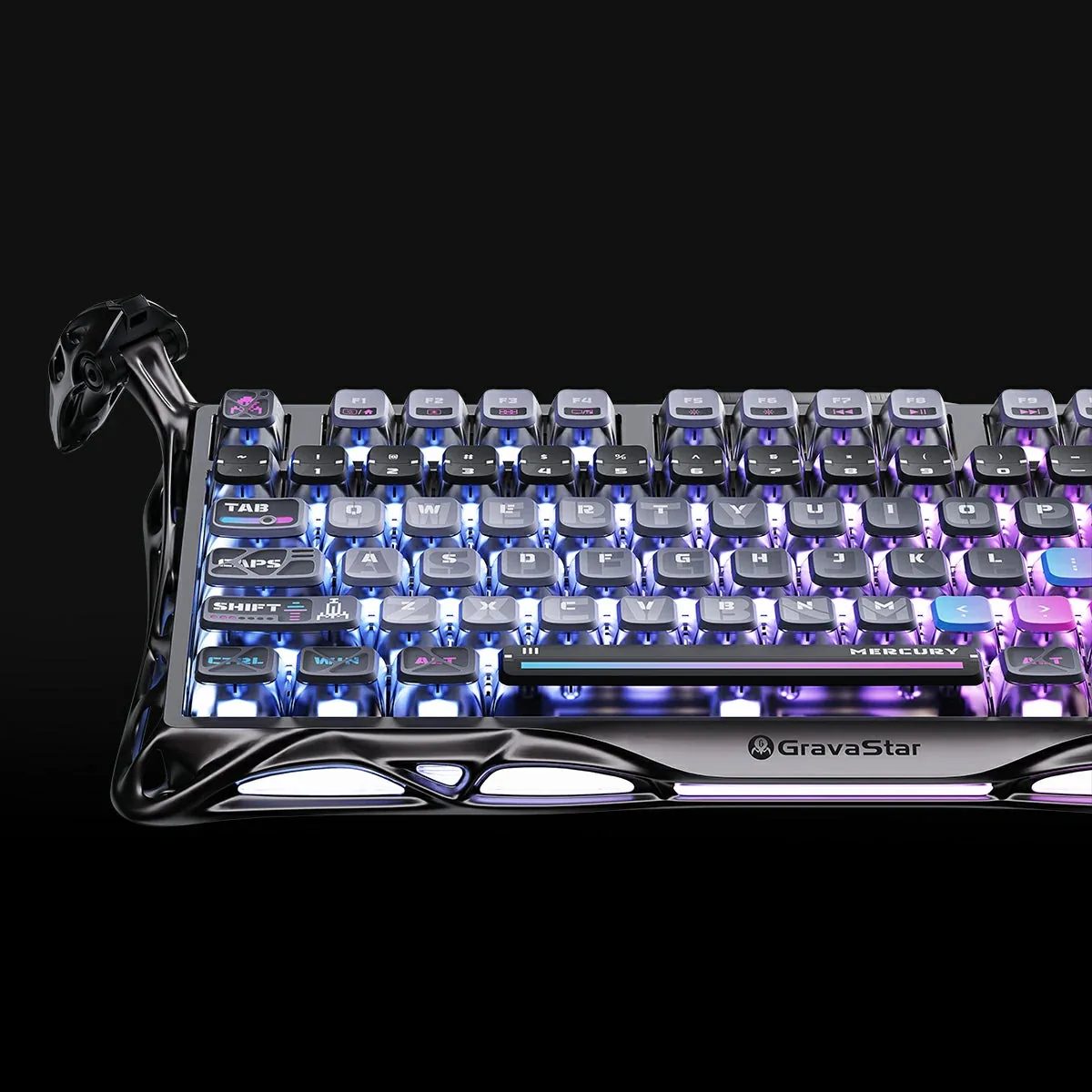 GravaStar Mercury K1 Pro مع إعدادات الألعاب